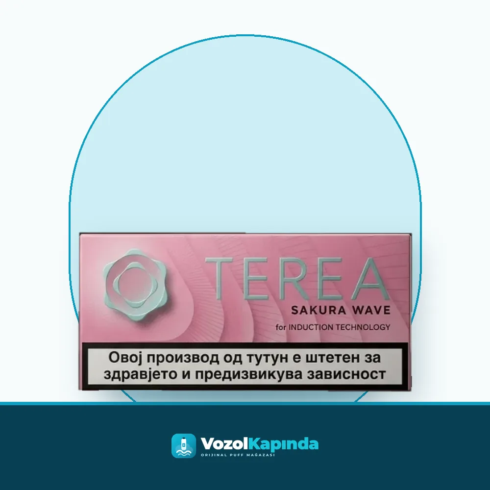 Terea Sakura Wave Kartuş Tütün ön yüz görseli, orijinal ambalaj