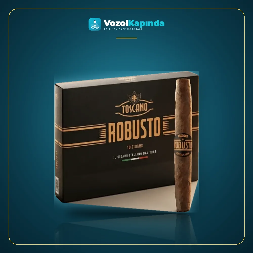 Toscano Robusto 10’s Puro Ürün Görseli Toscano Robusto 10’s Puro ürün görseli, orijinal puro