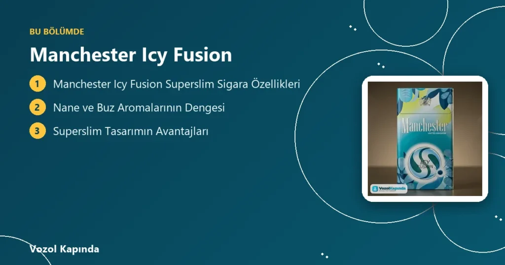 Manchester Icy Fusion - buzlu sigara