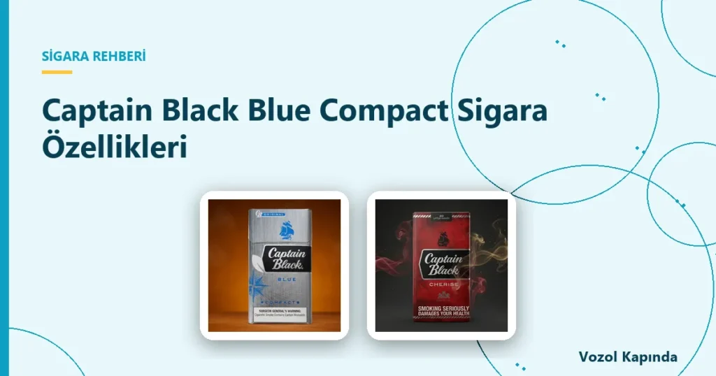 Captain Black Blue Compact Sigara Özellikleri - captain black compact