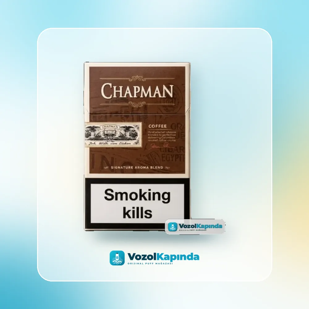 Chapman Coffee Superslim Kısa Sigara Kahve Aromalı satın al, Vozol Kapında