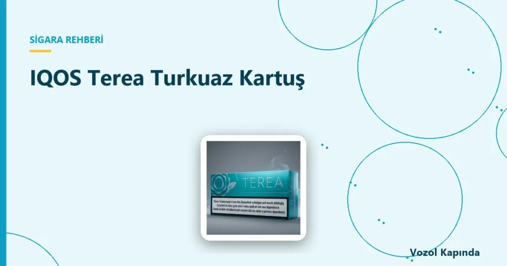 IQOS Terea Turkuaz Kartuş - terea mentol