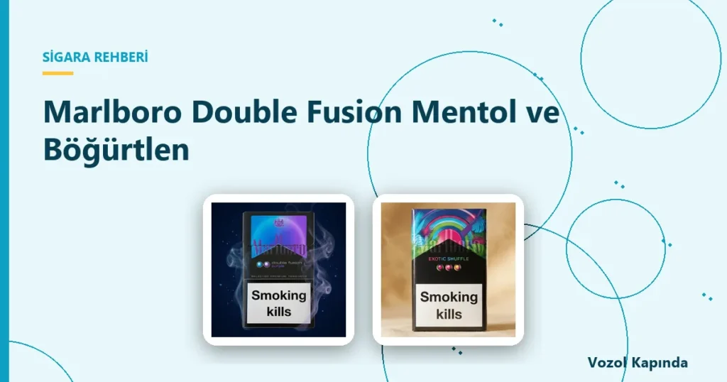 Marlboro Double Fusion Mentol ve Böğürtlen - kapsül nasıl patlatılır