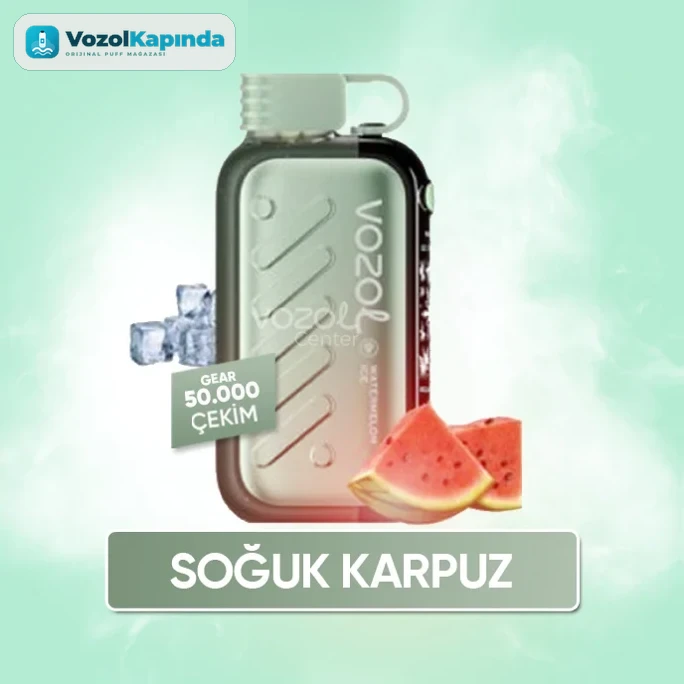 Vozol Gear Ice & Sweet 50000 Watermelon Ice