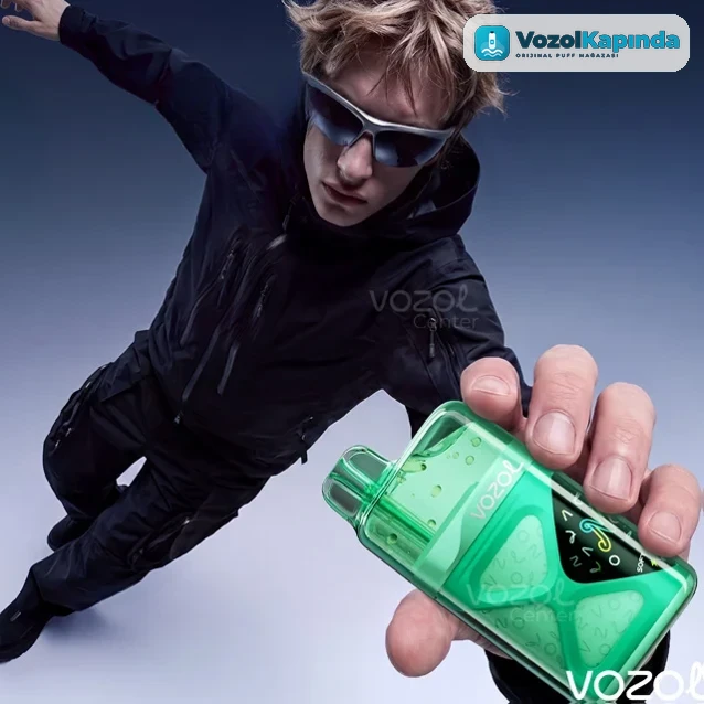 Vozol Neon 60000 Peach Ice - görsel 5