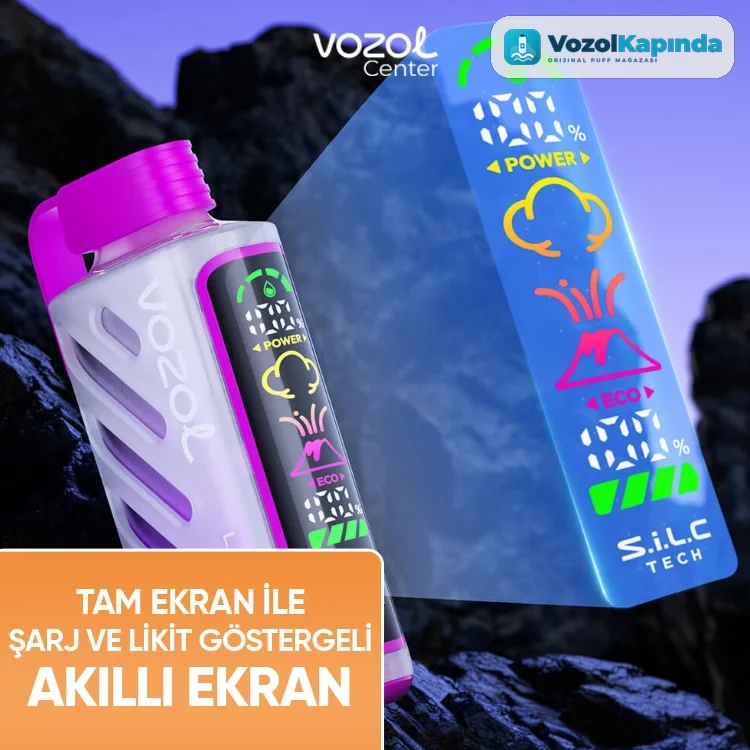 Vozol Gear Power 20000 Tobacco - görsel 4