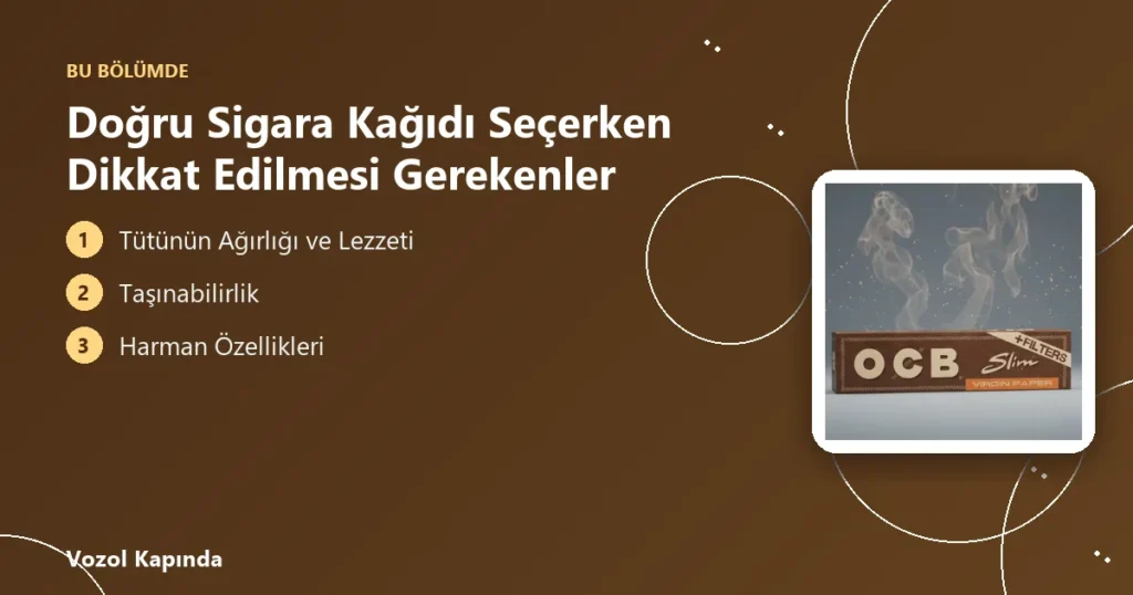 Doğru Sigara Kağıdı Seçerken Dikkat Edilmesi Gerekenler - organik sigara kağıdı