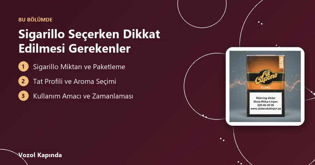Sigarillo Seçerken Dikkat Edilmesi Gerekenler - mehari's sigarillo