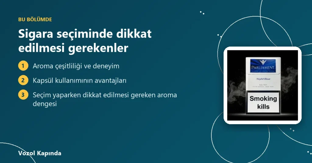 Sigara seçiminde dikkat edilmesi gerekenler - online sigara sipariş