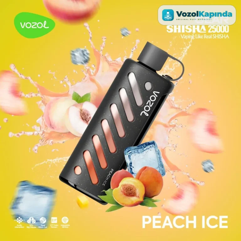 Vozol Gear Shisha 25000 Peach Ice
