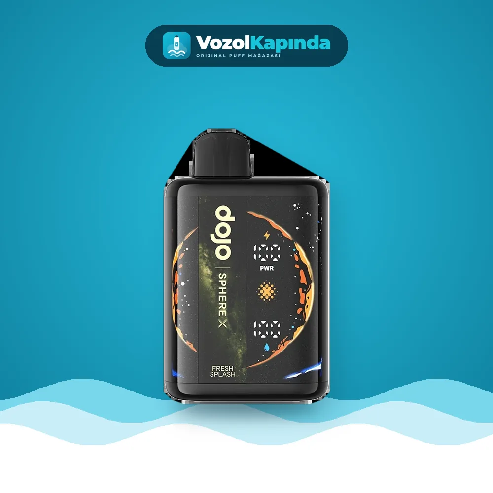 Dojo Sphere X 40000 Fresh Splash, Vozol Kapında orijinal puff bar