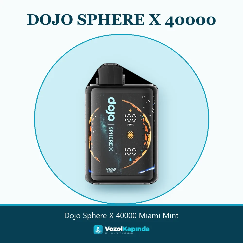 Dojo Sphere X 40000 Miami Mint özellikleri: orijinal ürün, kapıda ödeme, gizli paket