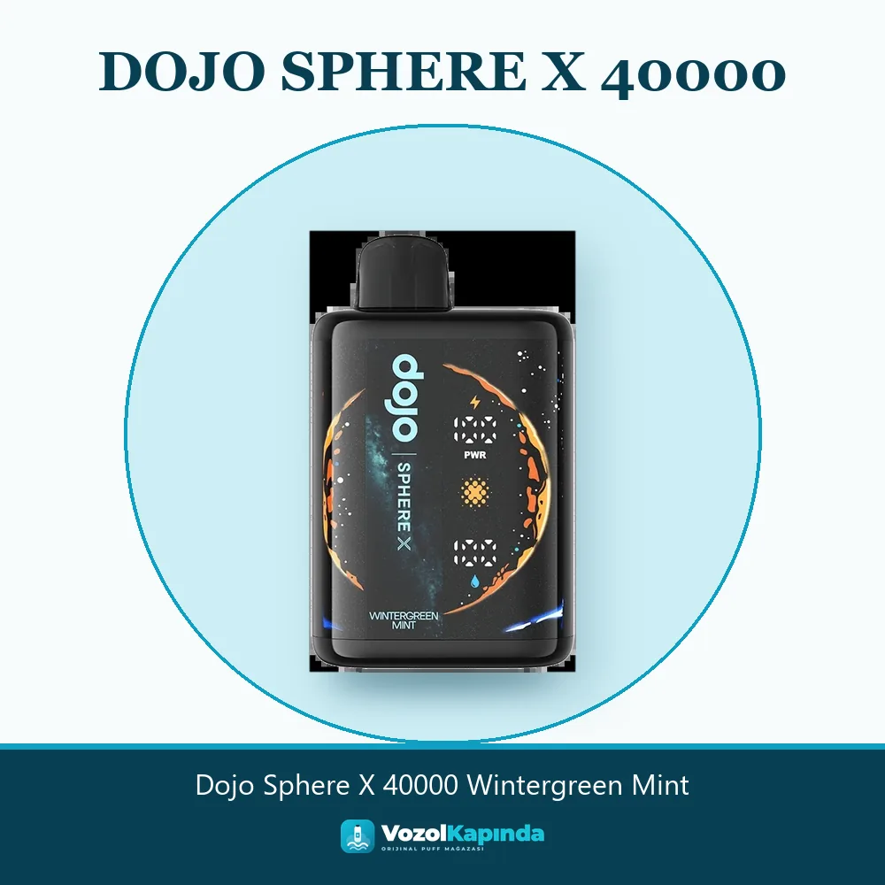 Dojo Sphere X 40000 Wintergreen Mint sipariş avantajları: kapıda ödeme ve gizli paket