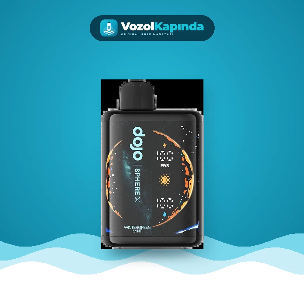 Dojo Sphere X 40000 Wintergreen Mint, Vozol Kapında orijinal puff bar