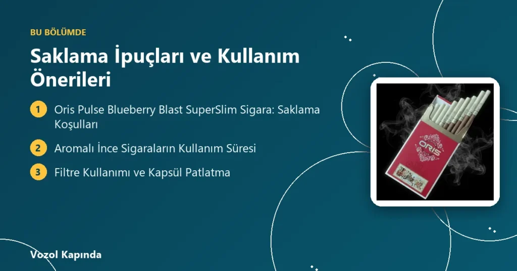 Saklama İpuçları ve Kullanım Önerileri - oris vintage club