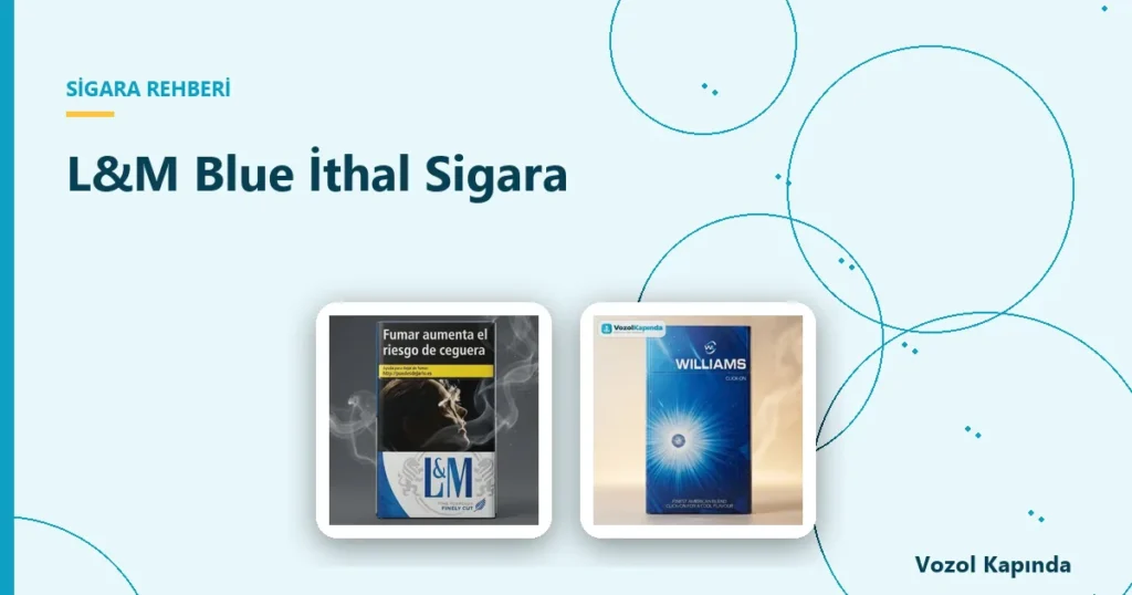 L&M Blue İthal Sigara - philip morris sigara
