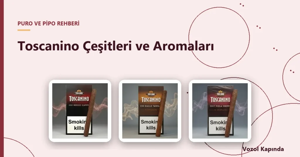 Toscanino Çeşitleri ve Aromaları - toscanino